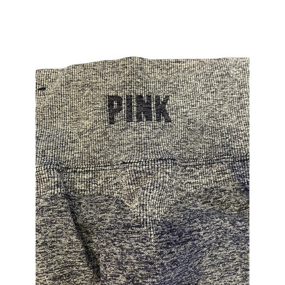 Victoria's‎ Secret PINK Blue & Grey Marl Seamless Classic High Waist Leggings - Picture 3 of 8